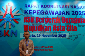 BP Batam melalui AnggotaDeputi Bidang Administrasi dan Keuangan, Alexander Zulkarnain, menghadiri Rapat Koordinasi Nasional (Rakornas) Kepegawaian 2025 di Jakarta, Rabu (19112025).