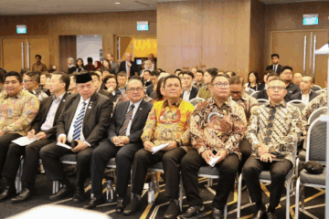 Forum internasional “The Second Edition of Islands of Growth”, pada Selasa (18112025) di Suntec Singapore Convention & Exhibition Centre