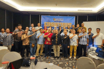 Para pimpinan hingga pegawai di lingkungan BP Batam.