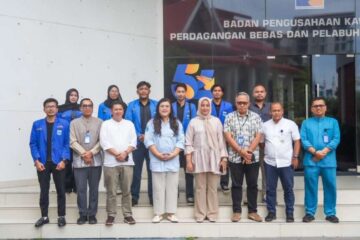 BP Batam melalui Anggota/Deputi Bidang Pelayanan Umum, Ariastuty Sirait, menerima audiensi pengurus Pergerakan Mahasiswa Islam Indonesia (PMII) Cabang Batam